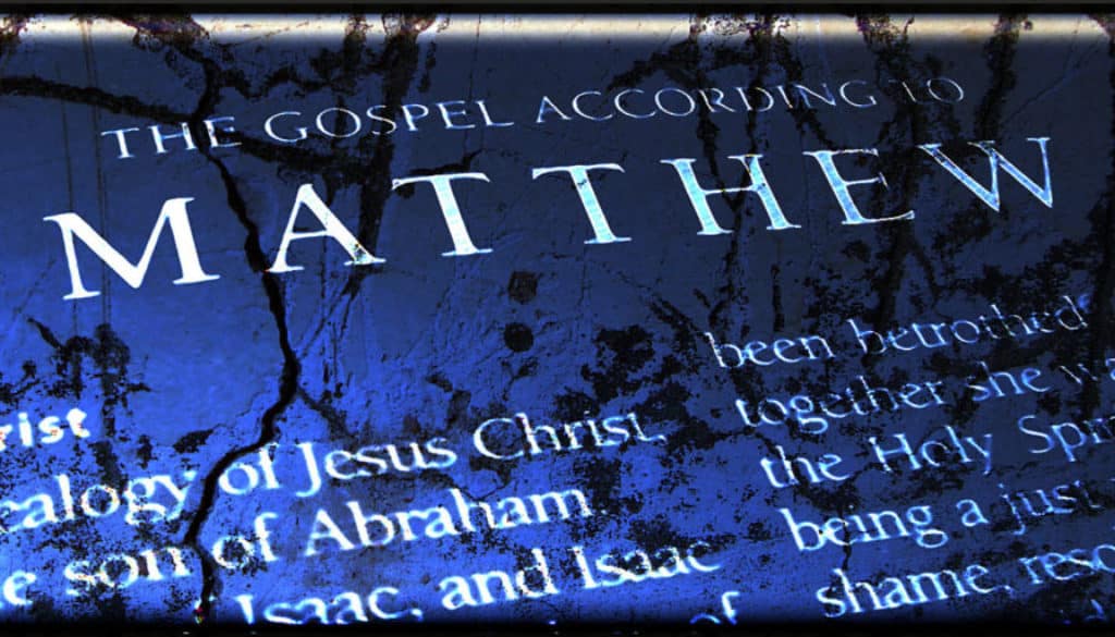 THE GOSPEL OF MATTHEW
